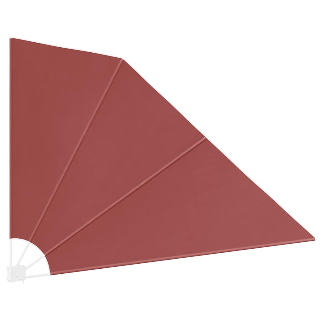 sammenklappelig sidemarkise til altan terracotta 160 x 240 cm