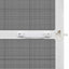 Svingbart insektnet Hvid og sort 100 x 215 cm