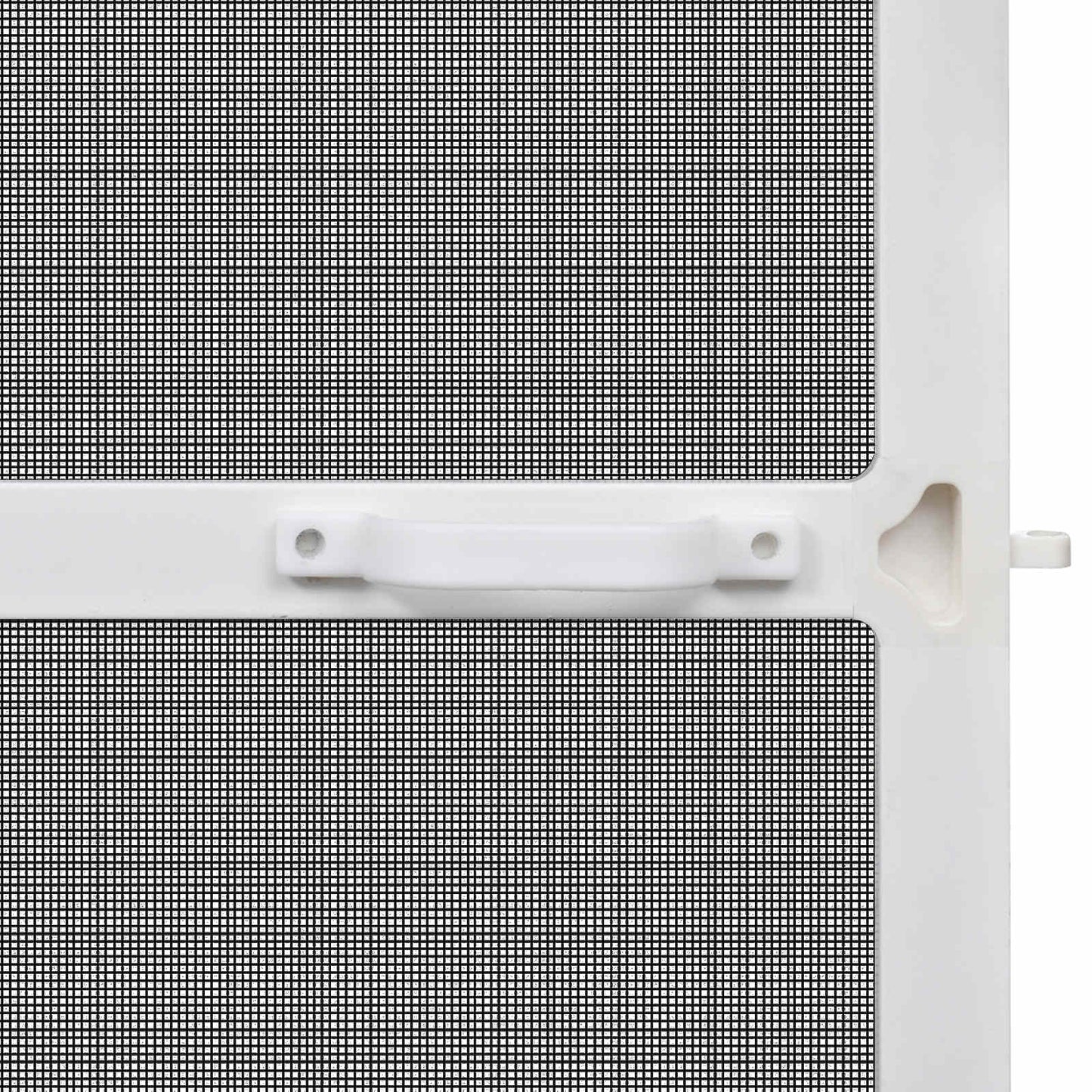 Svingbart insektnet Hvid og sort 120 x 240 cm