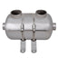 varmeveksler til pool 292 x 134 mm 28 kW