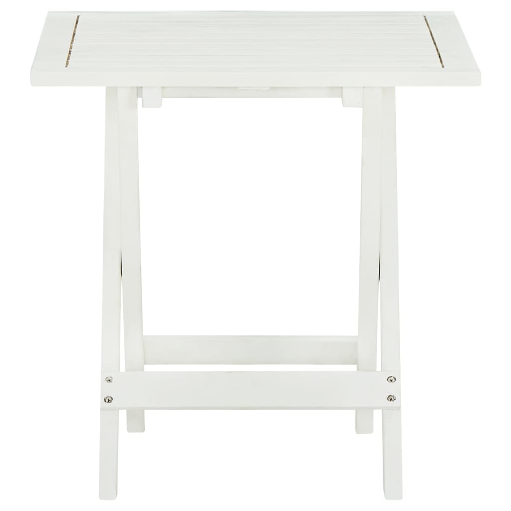 bistrobord massivt akacietræ 46x46x47 cm