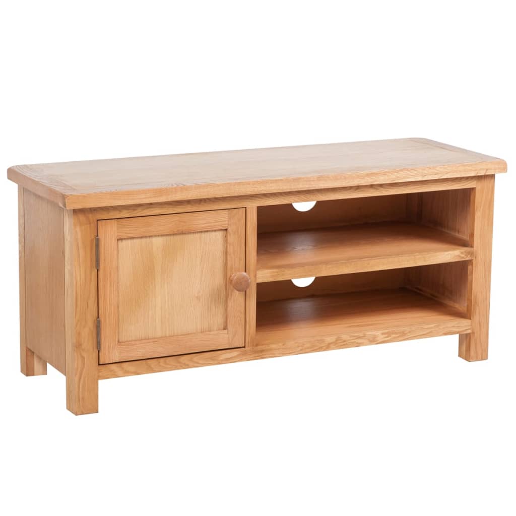 tv-skab 103x36x46 cm massivt egetræ