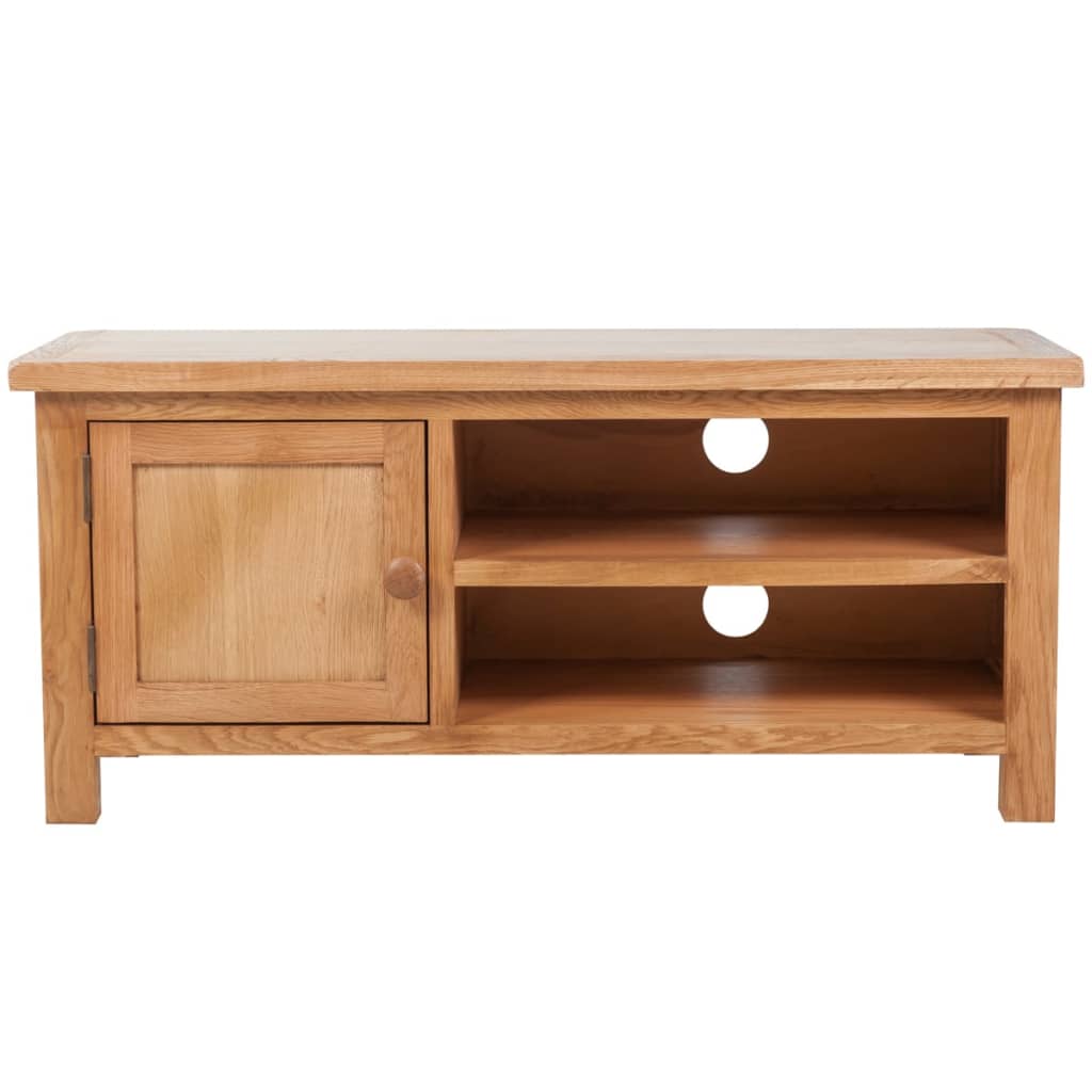 tv-skab 103x36x46 cm massivt egetræ