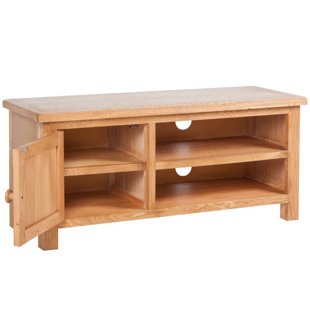 tv-skab 103x36x46 cm massivt egetræ