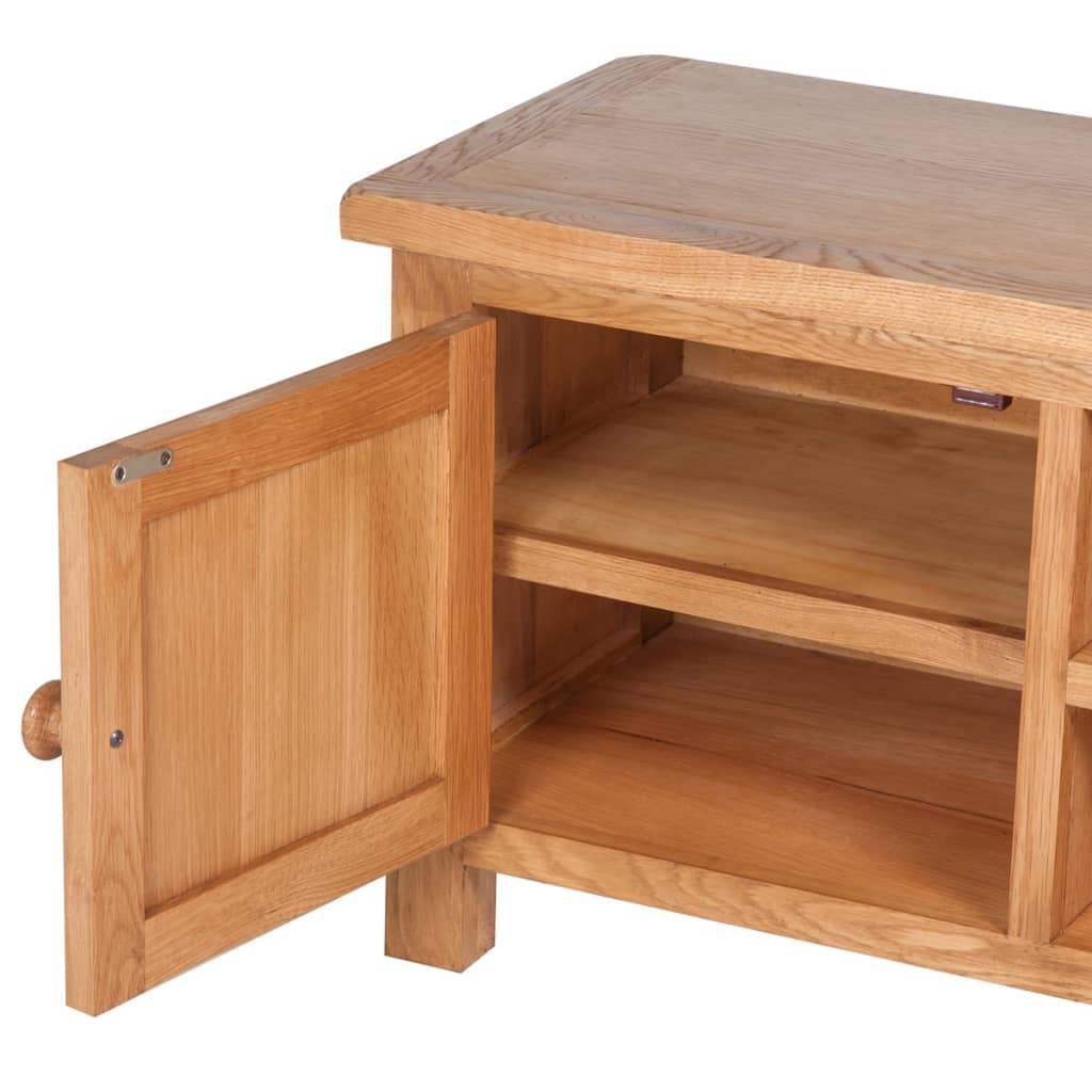 tv-skab 103x36x46 cm massivt egetræ