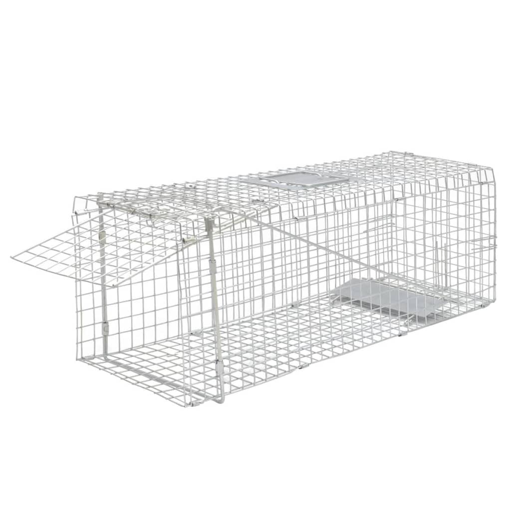galvaniseret levende fælde 80 cm