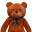 blød plysbamse XXL 160 cm brun