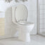 soft close-toiletsæde oval hvid