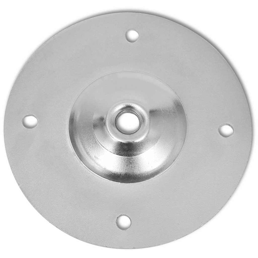 teleskopiske bordben i krom 710 mm - 1100 mm