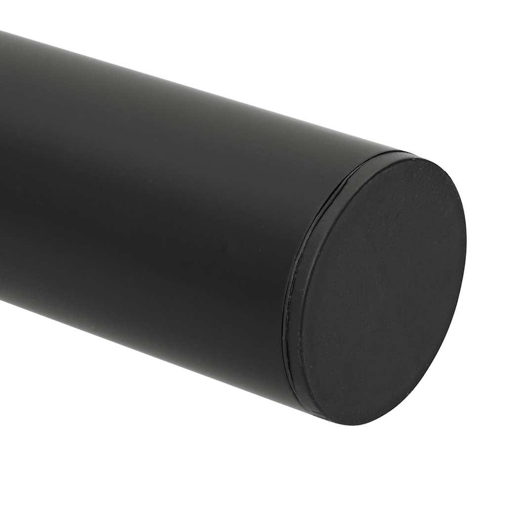teleskopiske bordben i sort 710 mm - 1100 mm