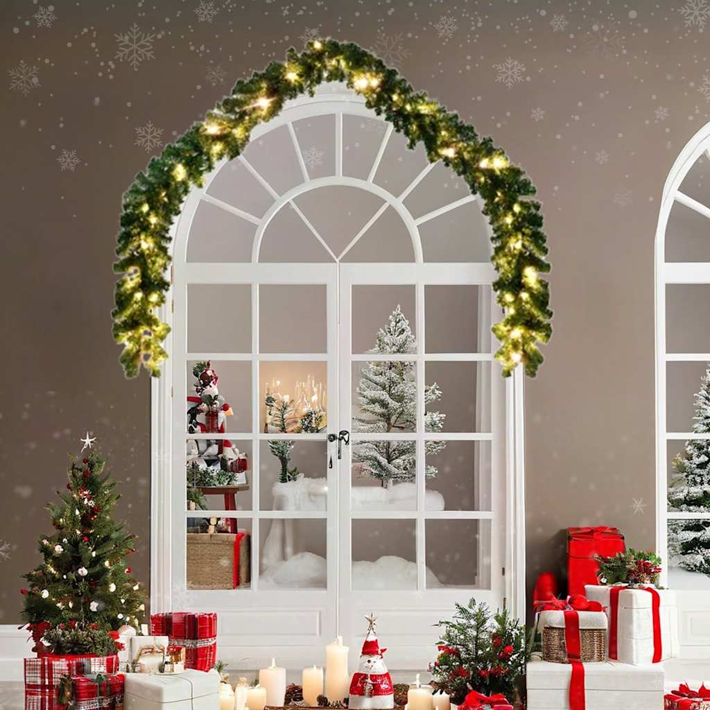 juleguirlande med LED-lys 20 m