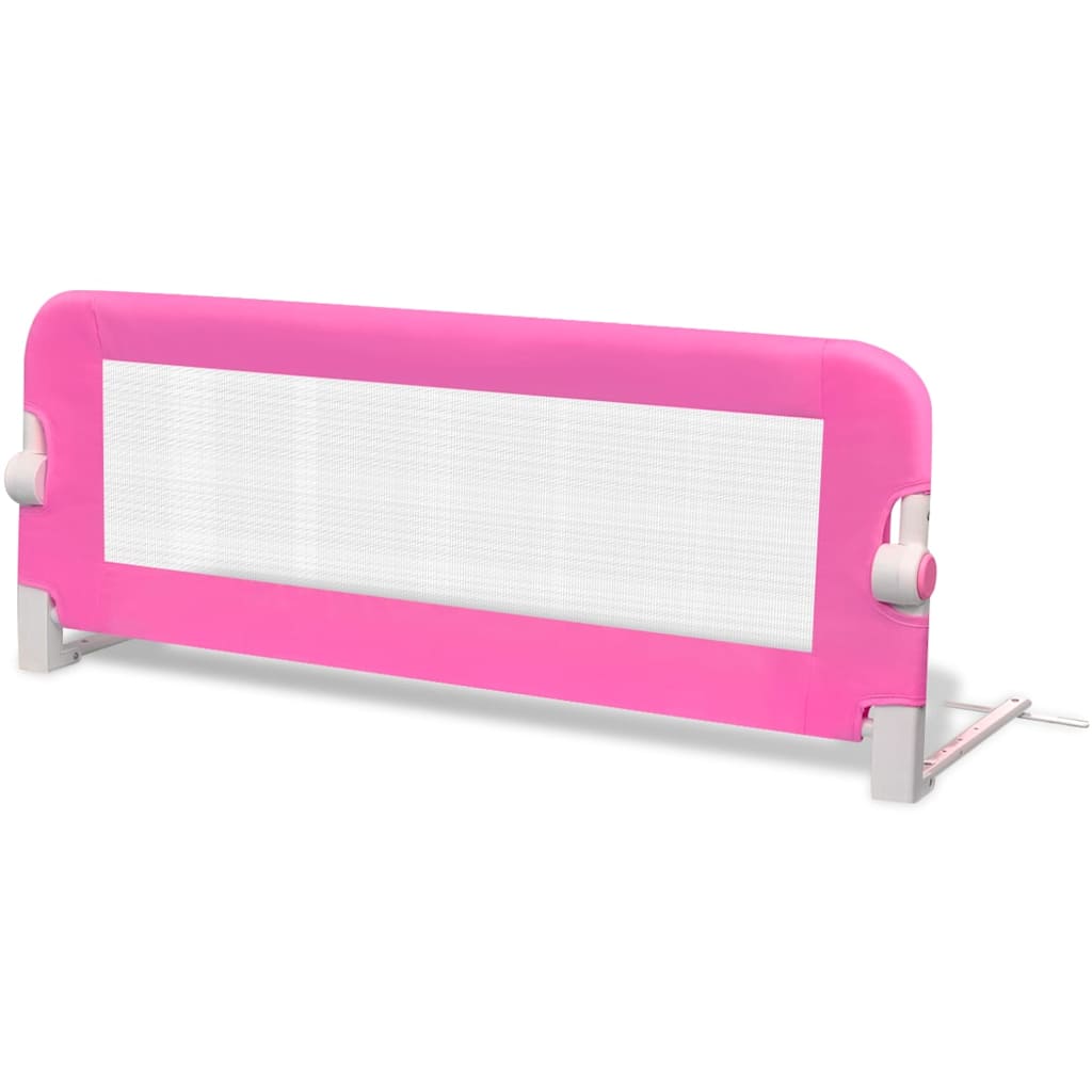 sengegelænder til barneseng 102 x 42 cm pink