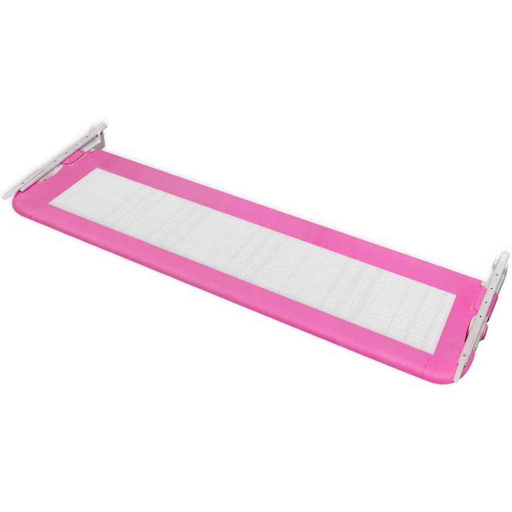 sengegelænder til barneseng 150 x 42 cm pink