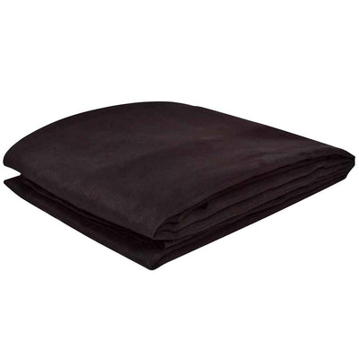 Sofaovertræk i micro-suede, brunt, 140x210 cm