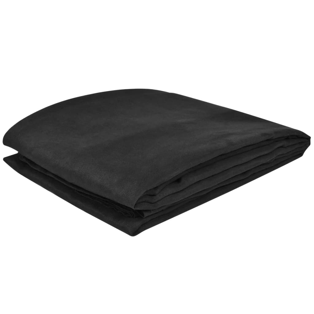 sofabetræk 270 x 350 cm mikroruskind antracitgrå