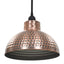 loftlamper halvkugle 2 stk. kobberfarvet