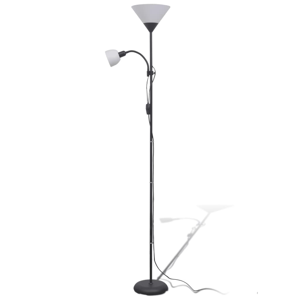 gulvlampe sort