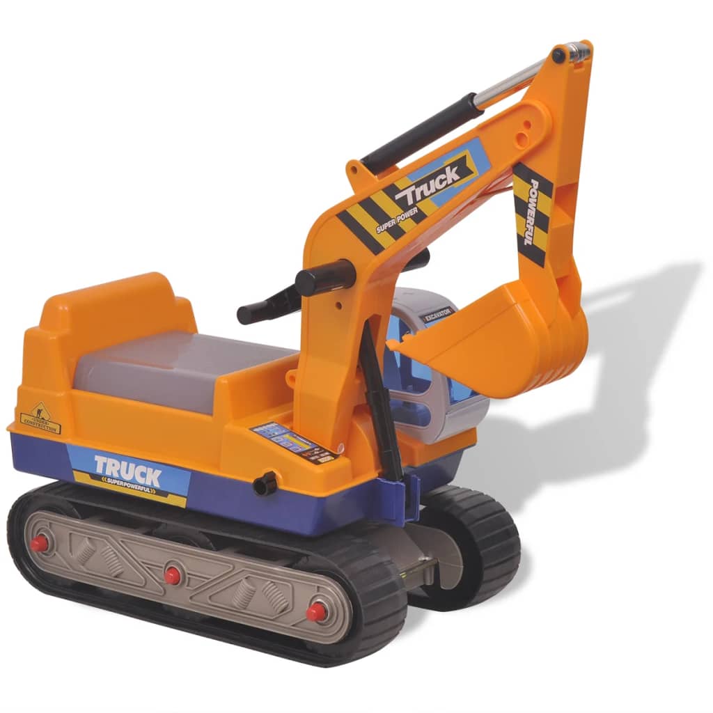 Ride-on Gravemaskine Plastik Gul
