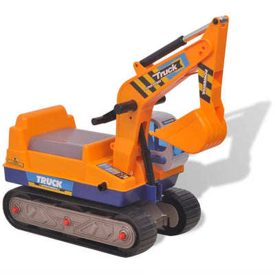 Ride-on Gravemaskine Plastik Gul