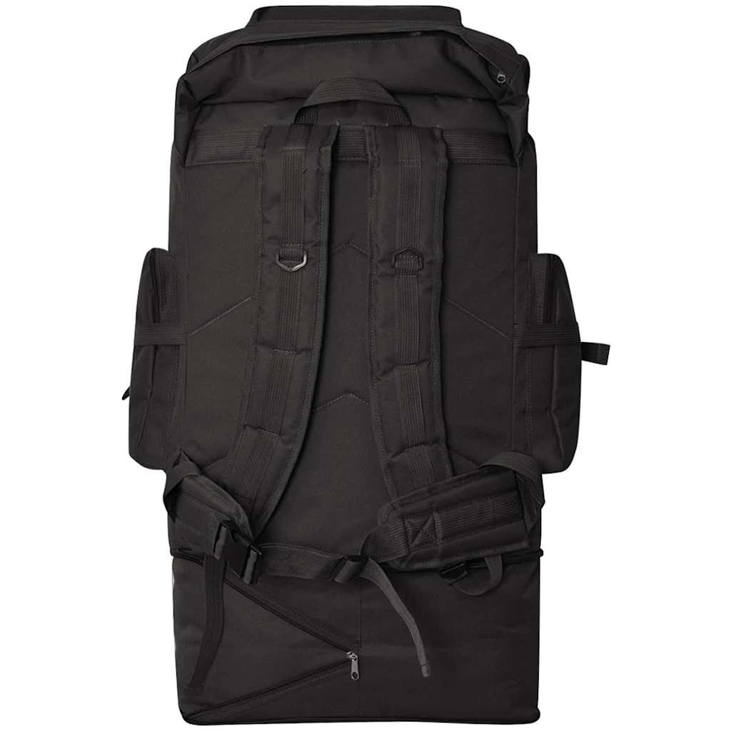rygsæk i army-style XXL 100 l sort