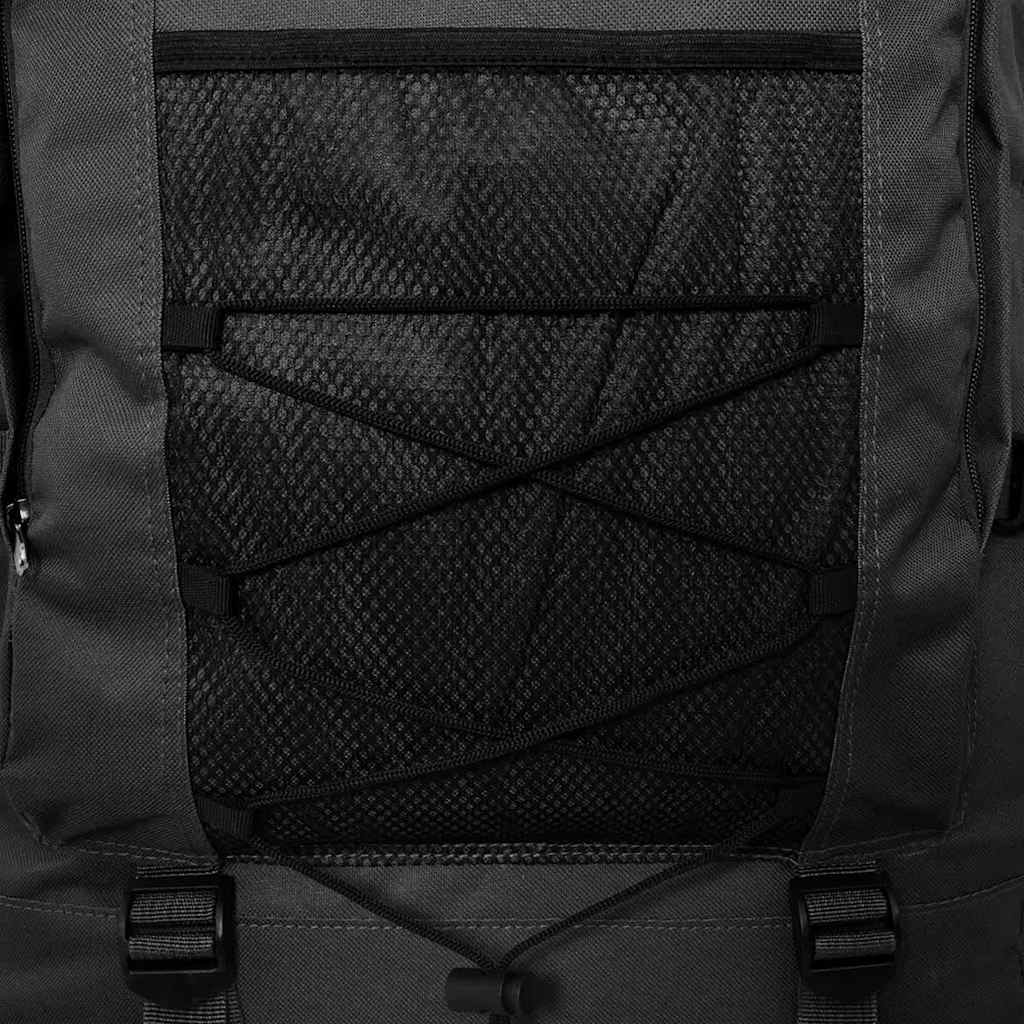 rygsæk i army-style XXL 100 l sort