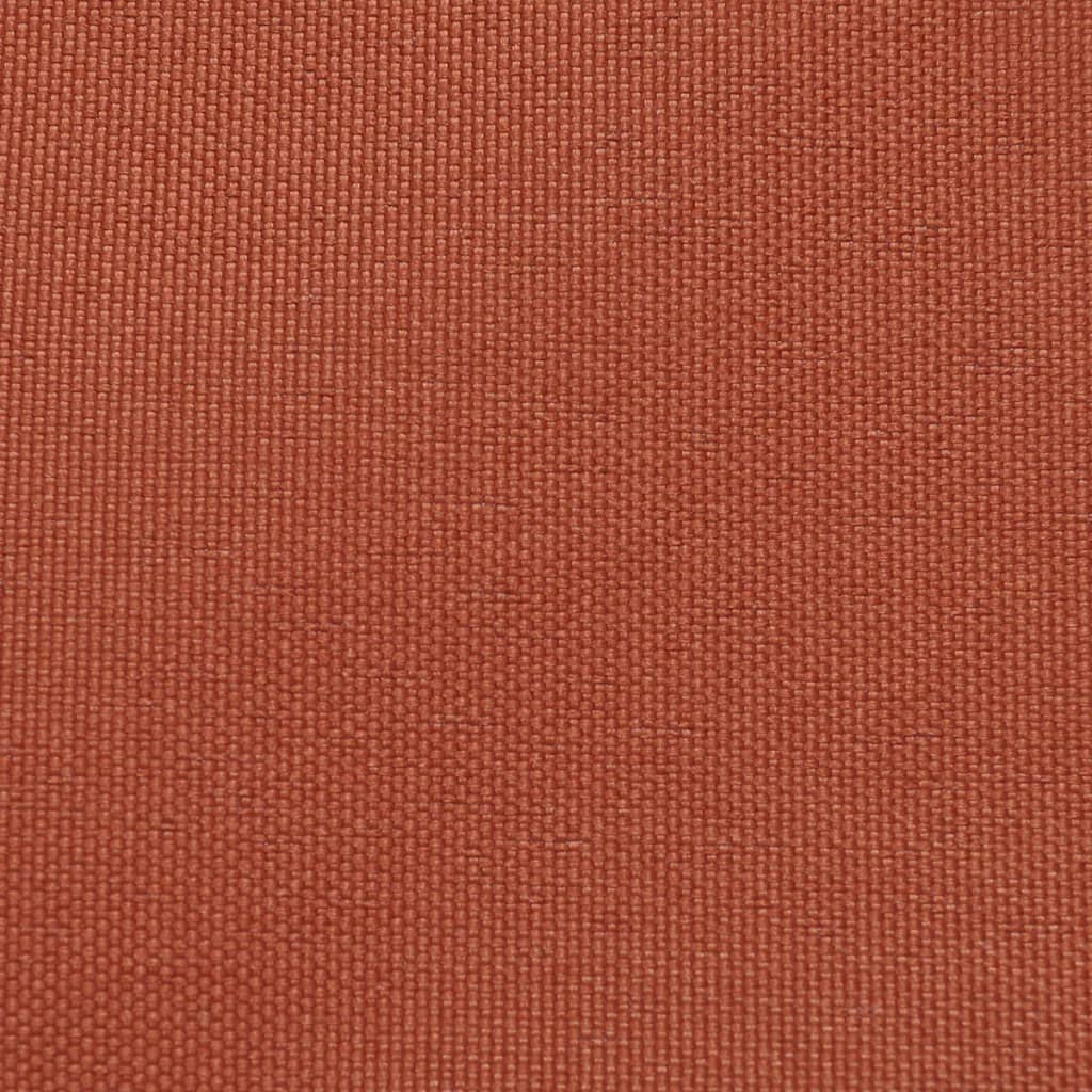 balkonafskærmning Oxfordstof 90x600 cm terracotta