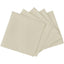 middagsservietter 10 stk. cremefarvet 50x50 cm