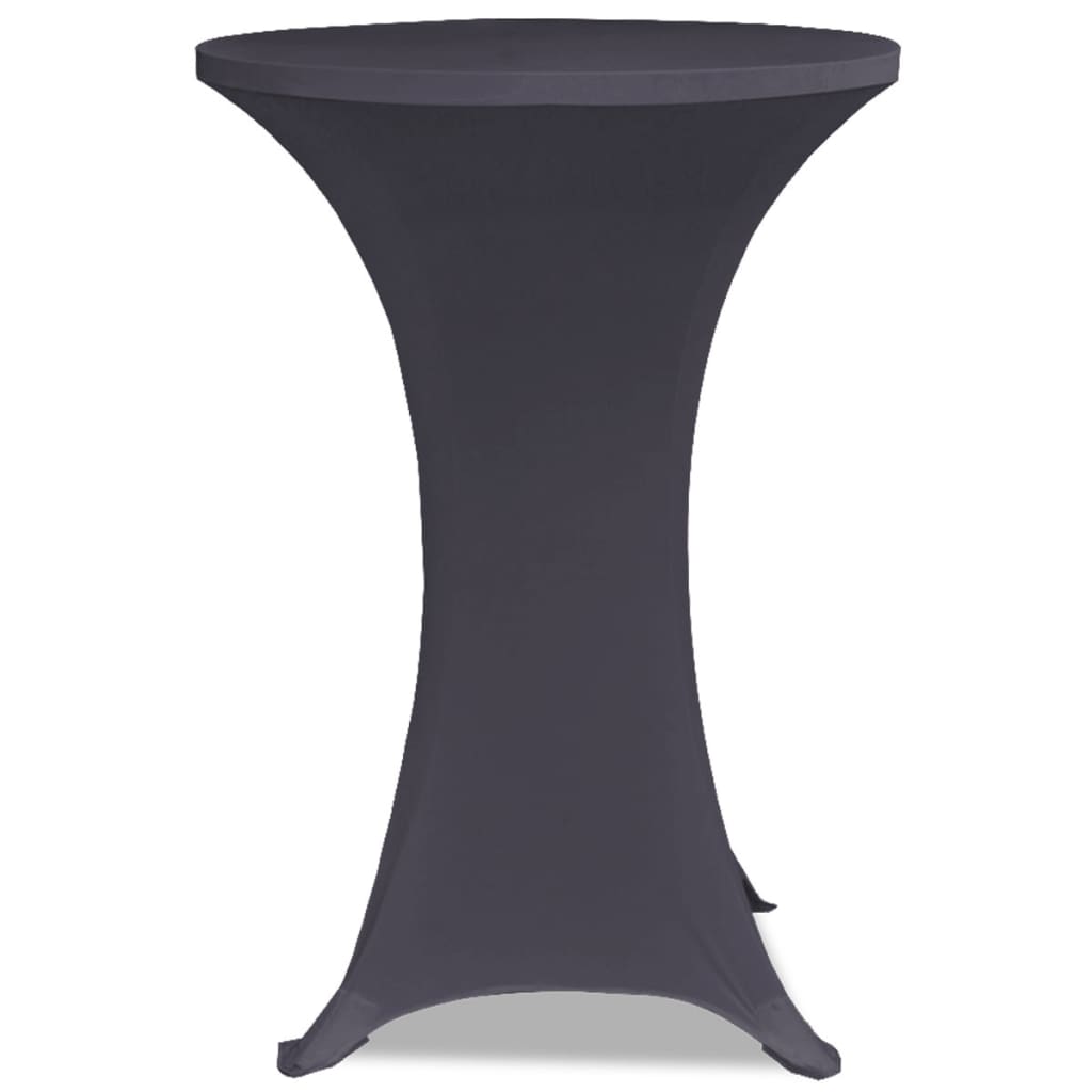 bordovertræk i stretch 2 stk. 60 cm antracit