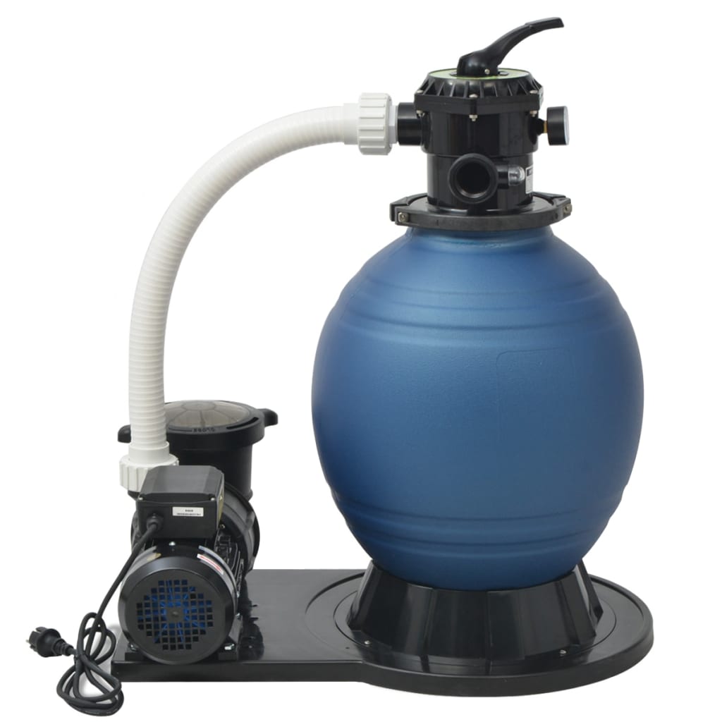 sandfilterpumpe 1.000 W 16.800 l/t XL
