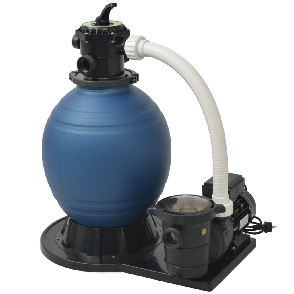 sandfilterpumpe 1.000 W 16.800 l/t XL