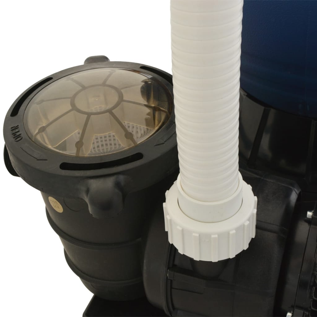sandfilterpumpe 1.000 W 16.800 l/t XL