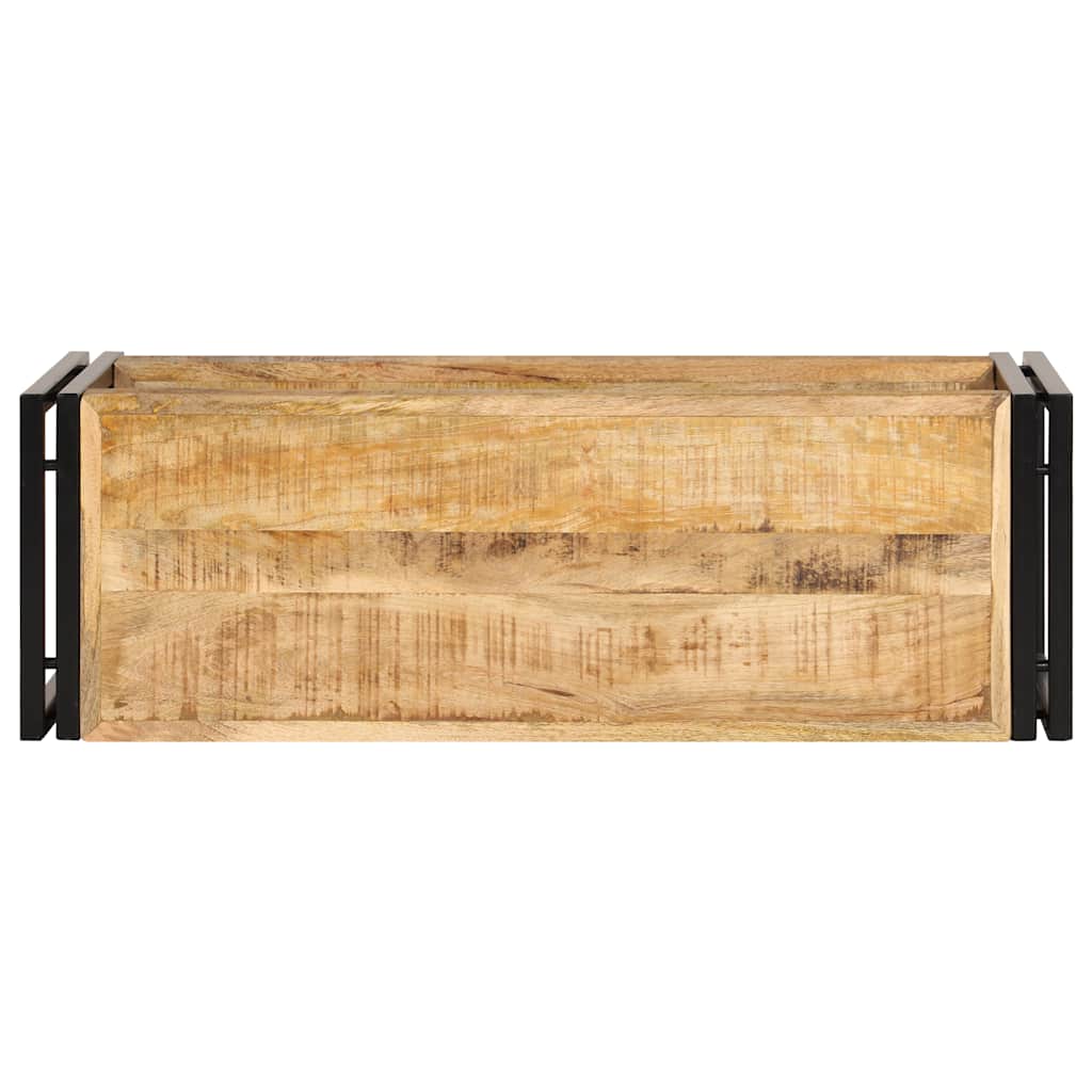 tv-skab 90x30x40 cm massivt mangotræ