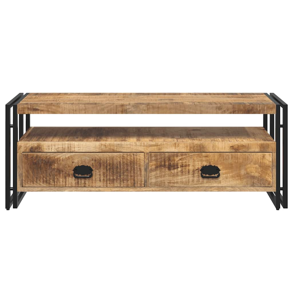 tv-skab 120x35x45 cm massivt mangotræ