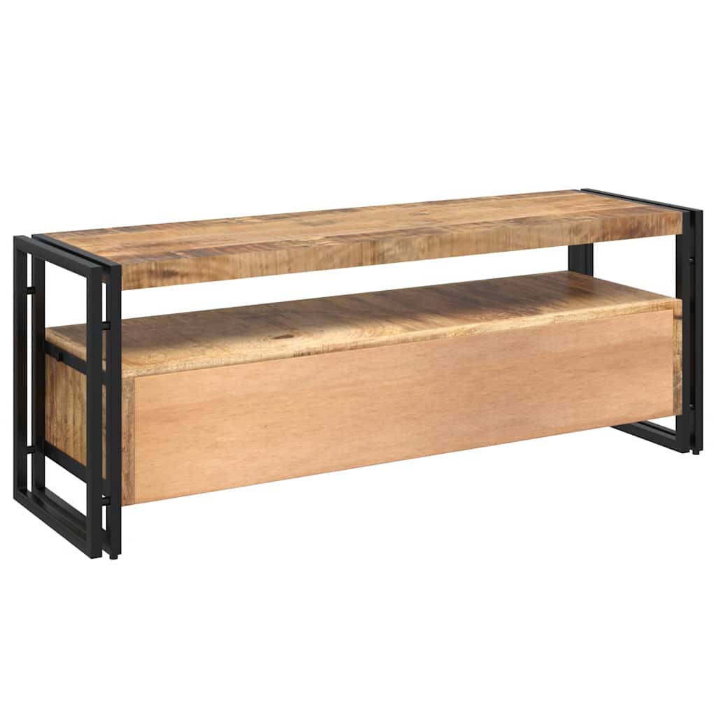 tv-skab 120x35x45 cm massivt mangotræ