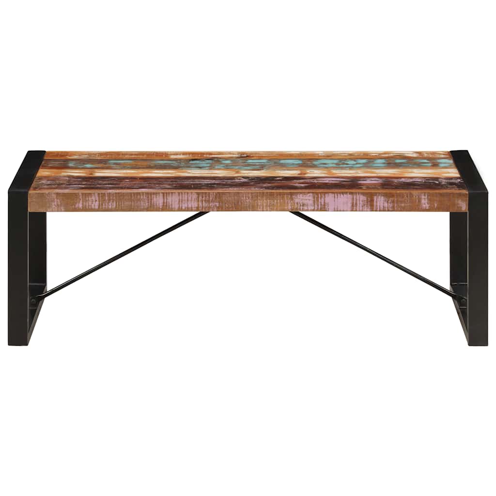 sofabord 120x60x40 cm massivt genbrugstræ