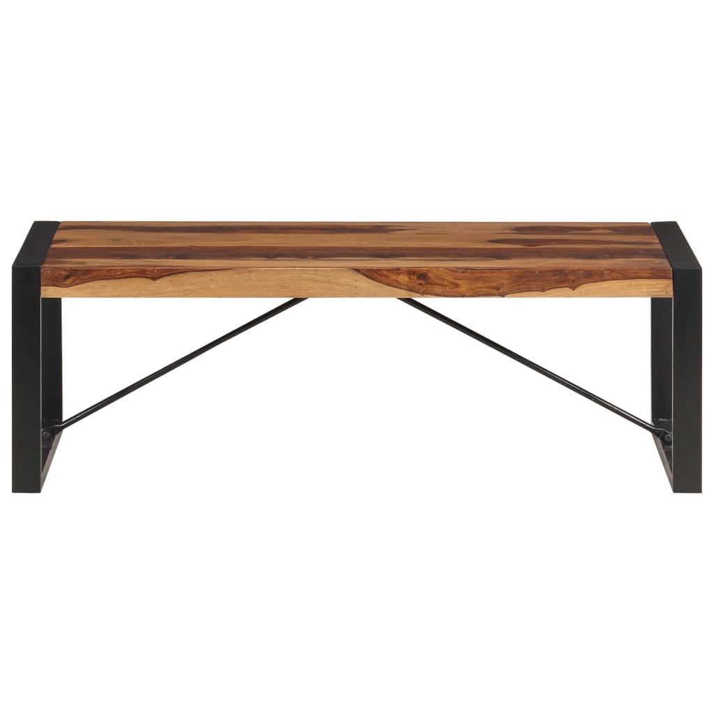 sofabord 120 x 60 x 40 cm massivt akacietræ