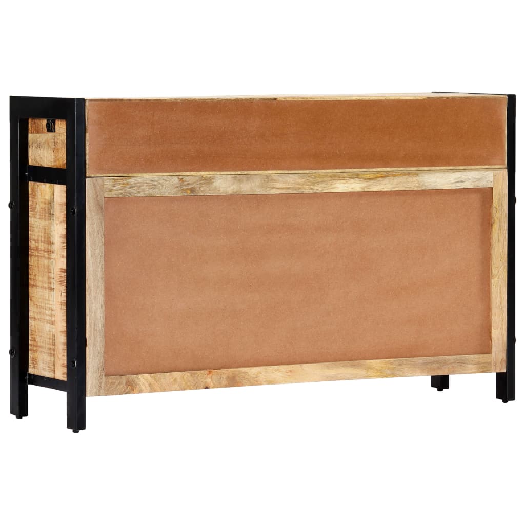 skænk 120 x 35 x 76 cm massivt mangotræ
