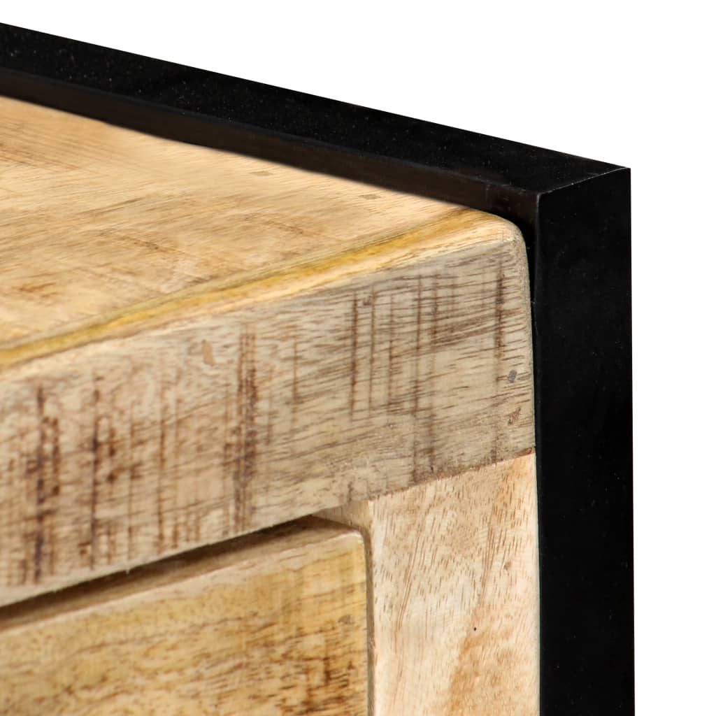 skænk 120 x 35 x 76 cm massivt mangotræ