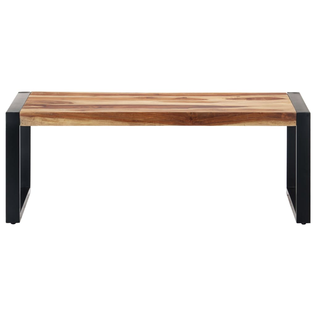 sofabord 110 x 60 x 40 cm massivt akacietræ