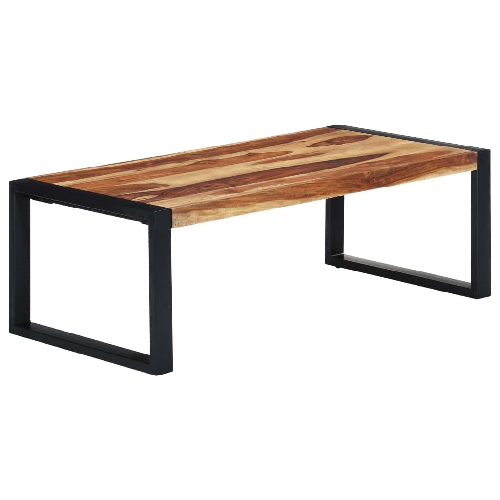 sofabord 110 x 60 x 40 cm massivt akacietræ