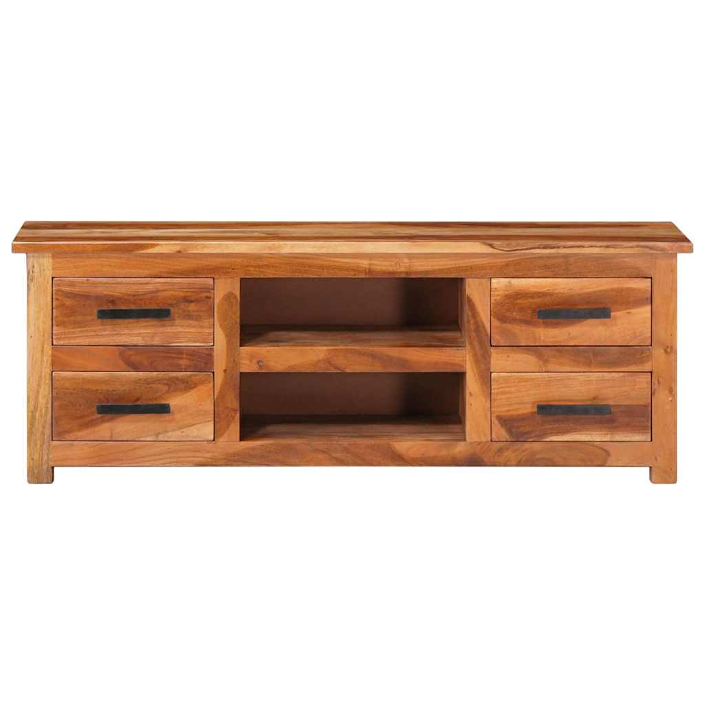 tv-bord 110x30x40 cm massivt træ