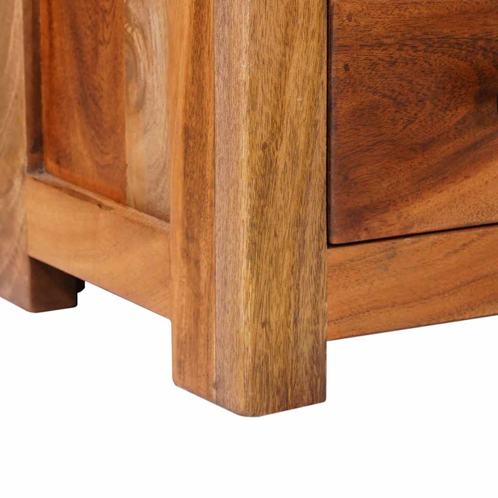 tv-bord 110x30x40 cm massivt træ