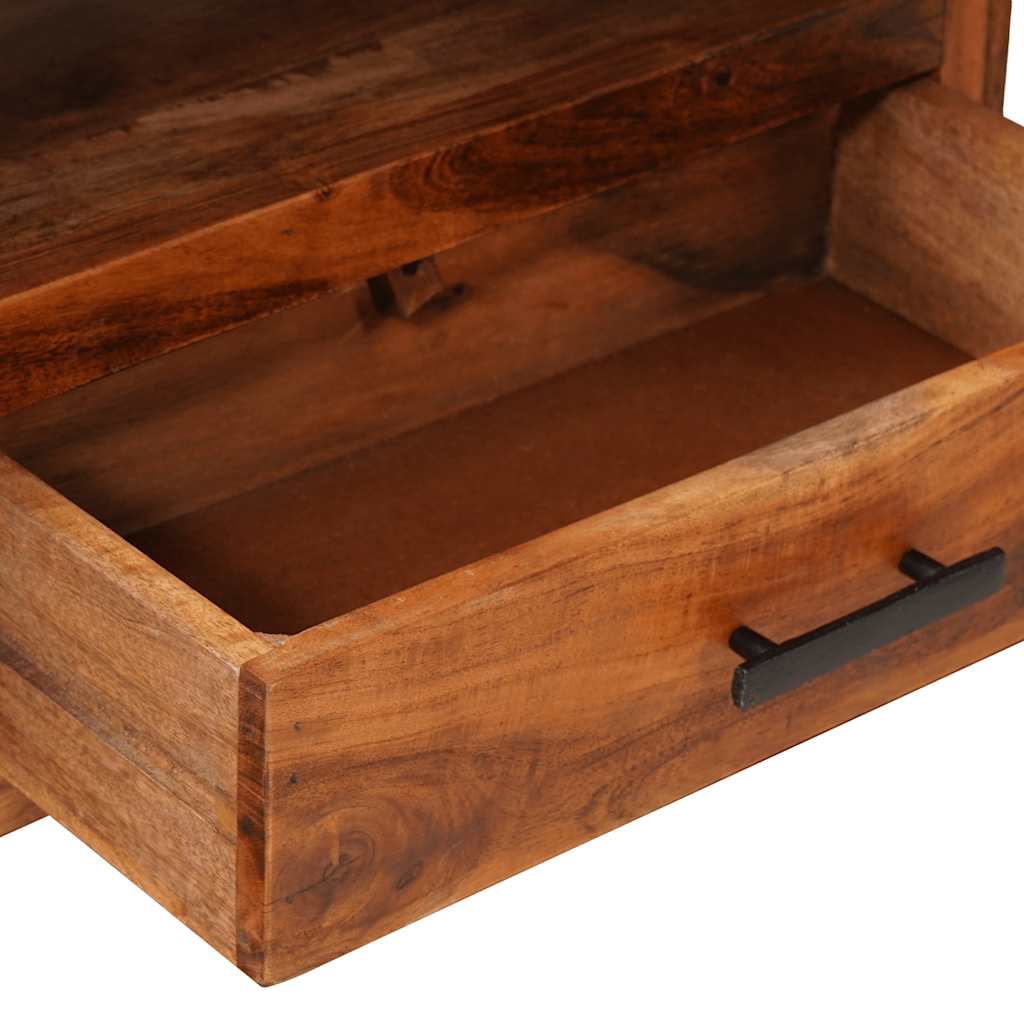 tv-bord 118x30x40 cm massivt træ