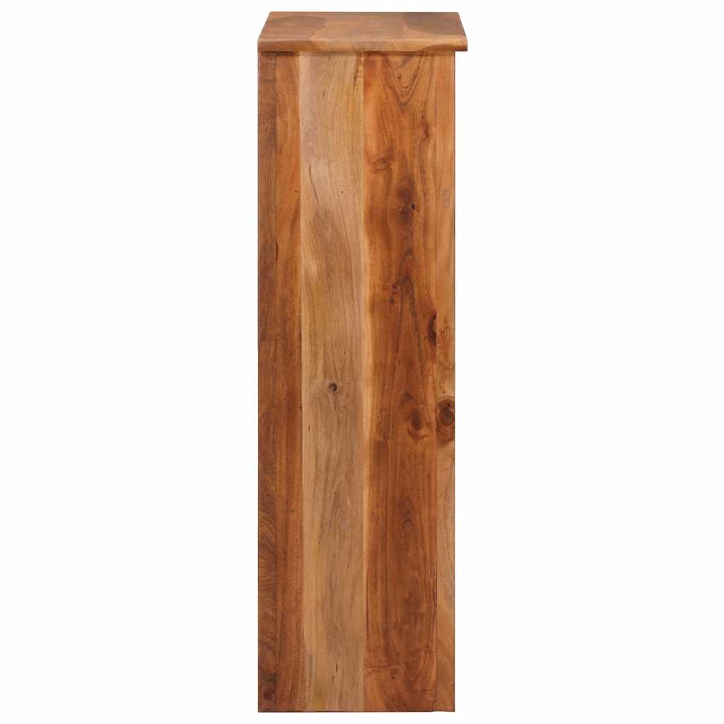 bogreol 50x30x100 cm massivt træ