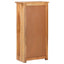 bogreol 50x30x100 cm massivt træ