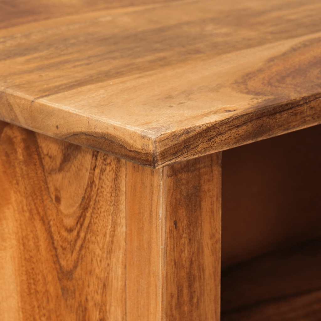 bogreol 50x30x100 cm massivt træ