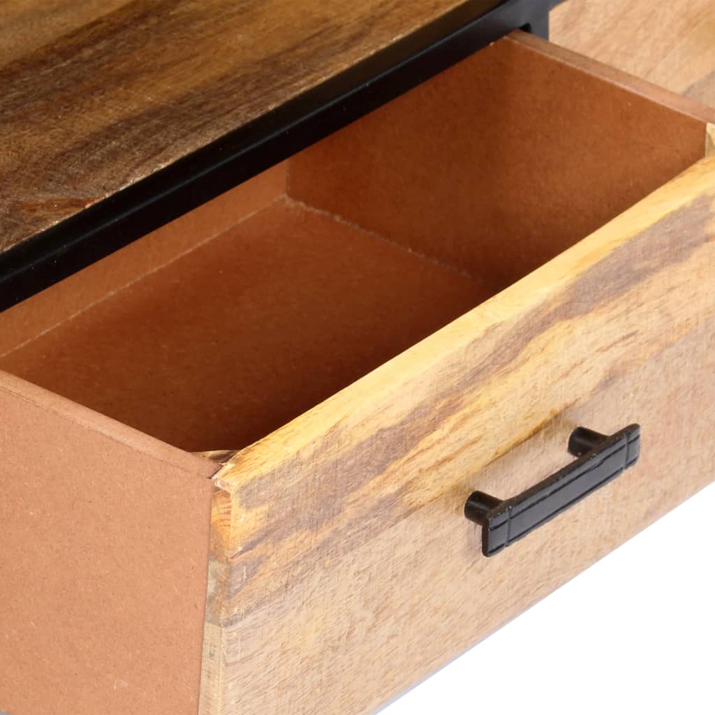 tv-skab 120x30x45 cm massivt mangotræ