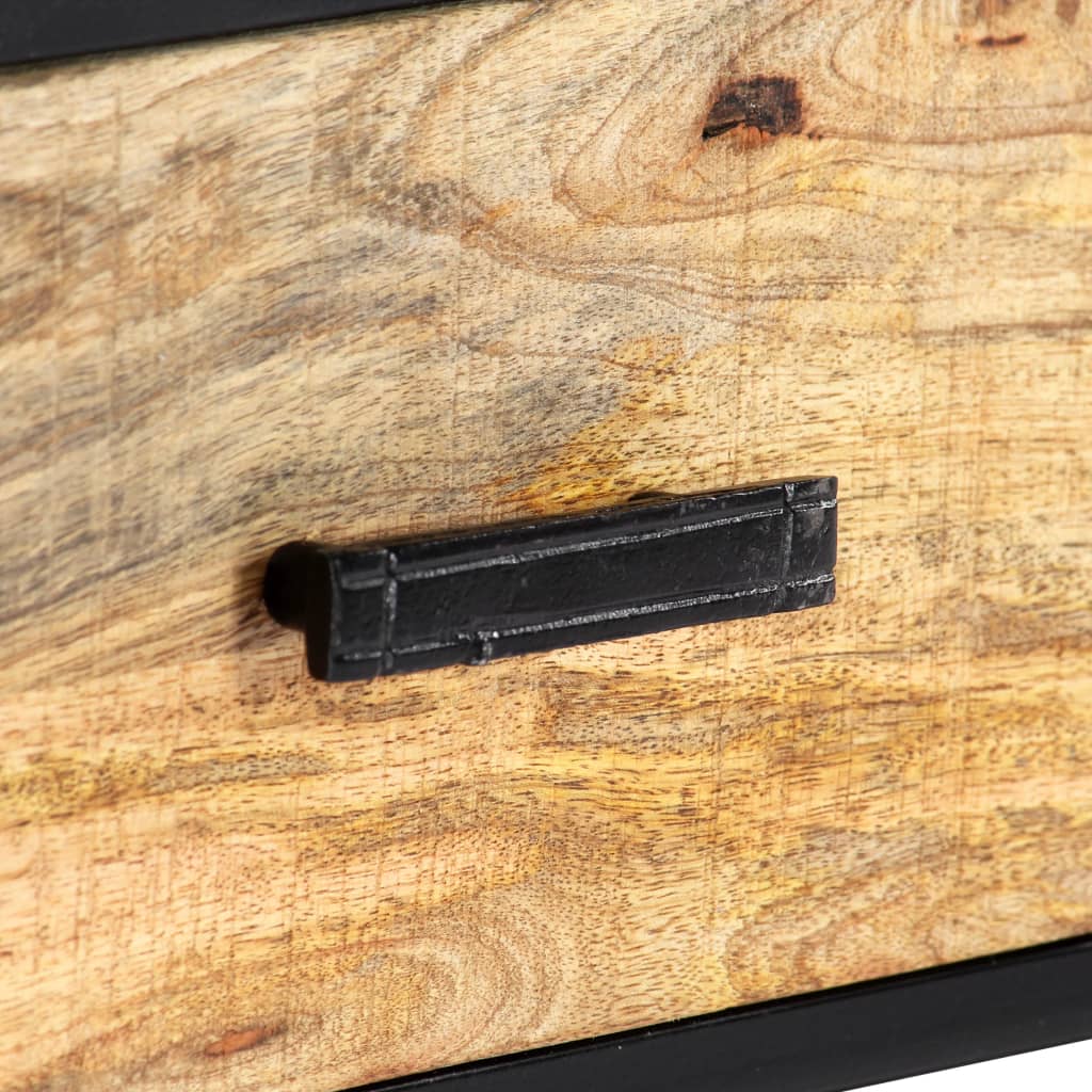 tv-skab 120x30x45 cm massivt mangotræ