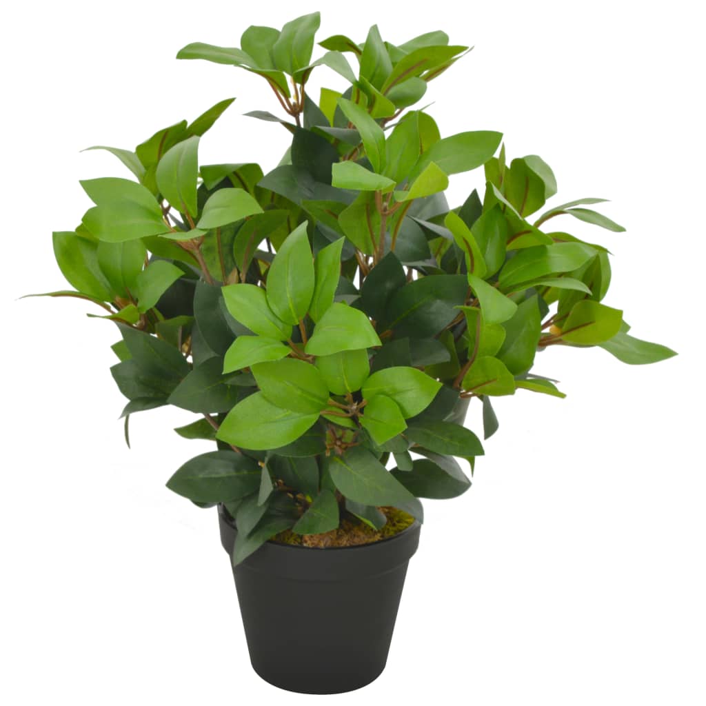 kunstig plante laurbærtræ med urtepotte grøn 40 cm
