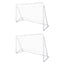 fodboldmål 2 stk. 240 x 90 x 150 cm